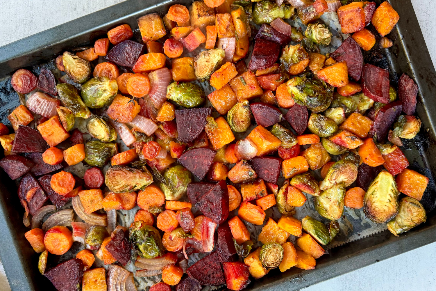 Sheet Pan Roasted Balsamic Veggies – Kosterina